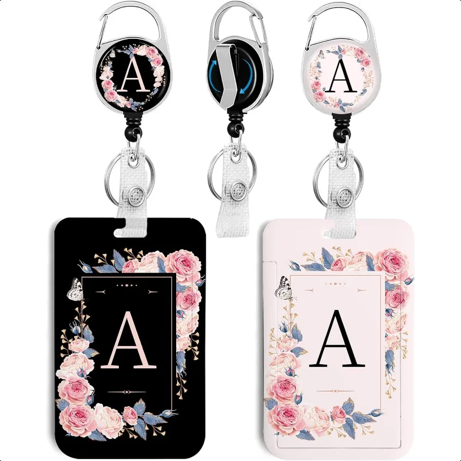 2 Pack AZ Letter ID Badge Holder with Clip Badge Reels Retractable Heavy DutyKeychainID Holder for School Office A
2 Pack AZ Letter ID Badge Holder with Clip Badge Reels Retractable Heavy DutyKeychainID Holder for School Office A