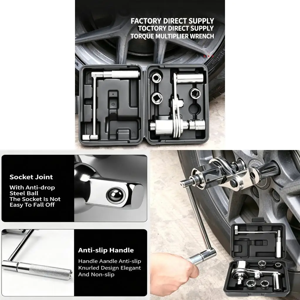Labor Saving Lugs Nut Removers Hand Lugs Nut Wrench Heavy DutyTorque Multiplier 37JD
Labor Saving Lugs Nut Removers Hand Lugs Nut Wrench Heavy DutyTorque Multiplier 37JD