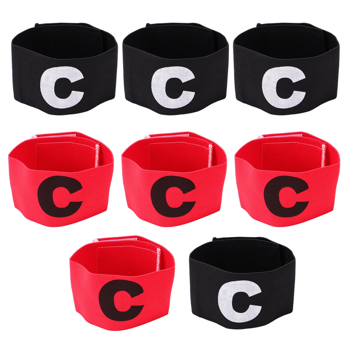8Pcs Football Captain Armband Soccer Sports Adjustable Comfortable Identification Armlet for Red Black 4 Each
8Pcs Football Captain Armband Soccer Sports Adjustable Comfortable Identification Armlet for Red Black 4 Each