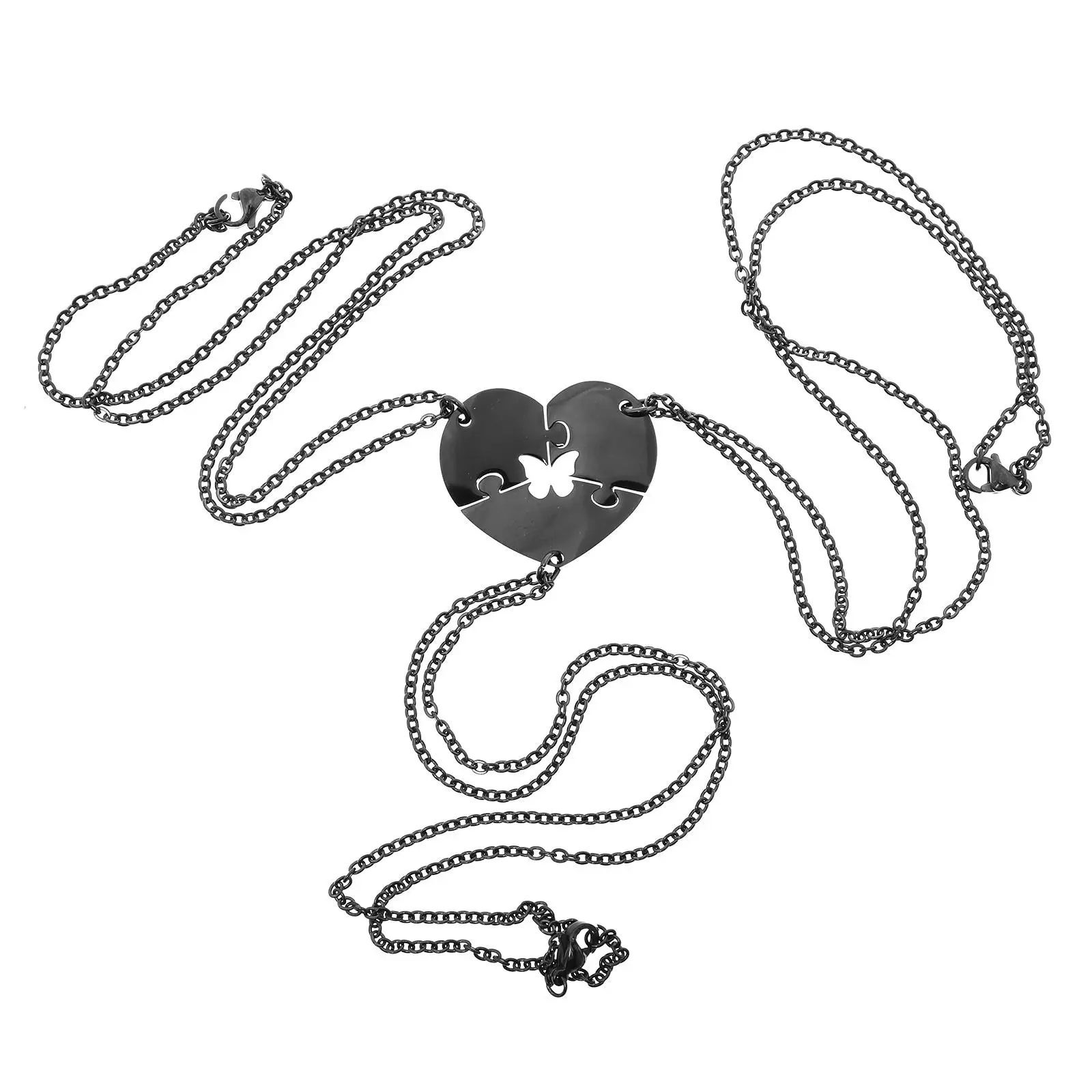 Butterfly Heart Titanium Steel Hypoallergenic Puzzle Friendship Jewelry Design Matching Friendship Jewelry Gift
Butterfly Heart Titanium Steel Hypoallergenic Puzzle Friendship Jewelry Design Matching Friendship Jewelry Gift
