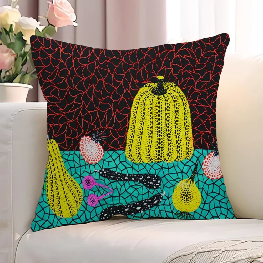 Yayoi Kusama наволочка с тыквой для гостиной, наволочка для дивана, квадратный стул с принтом, наволочки для спальни, домашний декор
Yayoi Kusama наволочка с тыквой для гостиной, наволочка для дивана, квадратный стул с принтом, наволочки для спальни, домашний декор