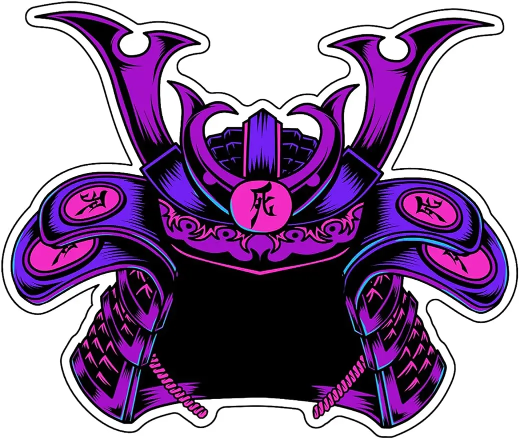 Purple Samurai Vinyl Decal - Japanese Bumper Sticker - for Laptops Tumblers Windows Cars Trucks Walls Decor Car Decoration
Purple Samurai Vinyl Decal - Japanese Bumper Sticker - for Laptops Tumblers Windows Cars Trucks Walls Decor Car Decoration