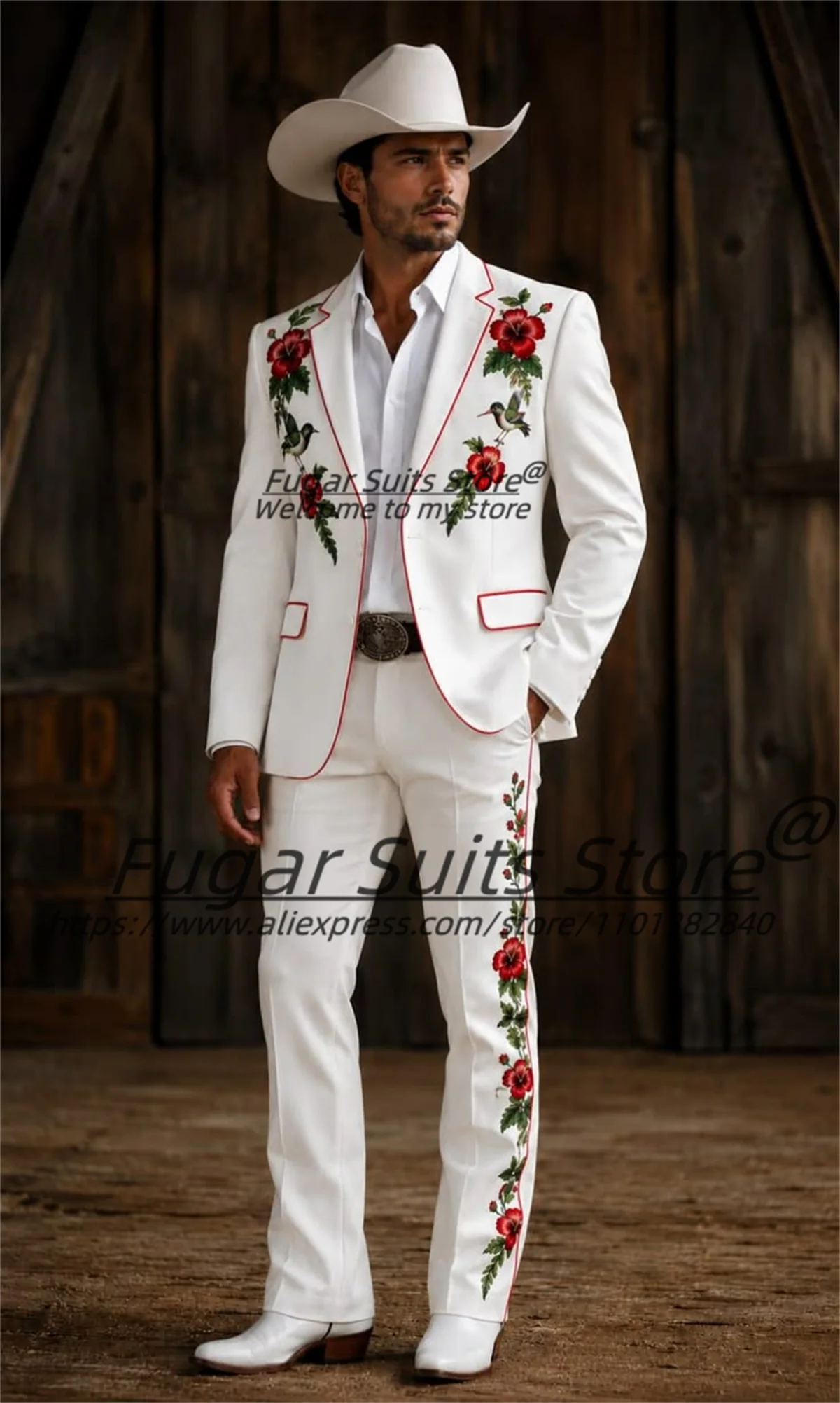 Premium Hand Tailored Men Suit Customized Elegant 3D Flower Embroidery Groom Wedding Tuxedos 2 Pieces Sets Male Prom Blazers
Premium Hand Tailored Men Suit Customized Elegant 3D Flower Embroidery Groom Wedding Tuxedos 2 Pieces Sets Male Prom Blazers