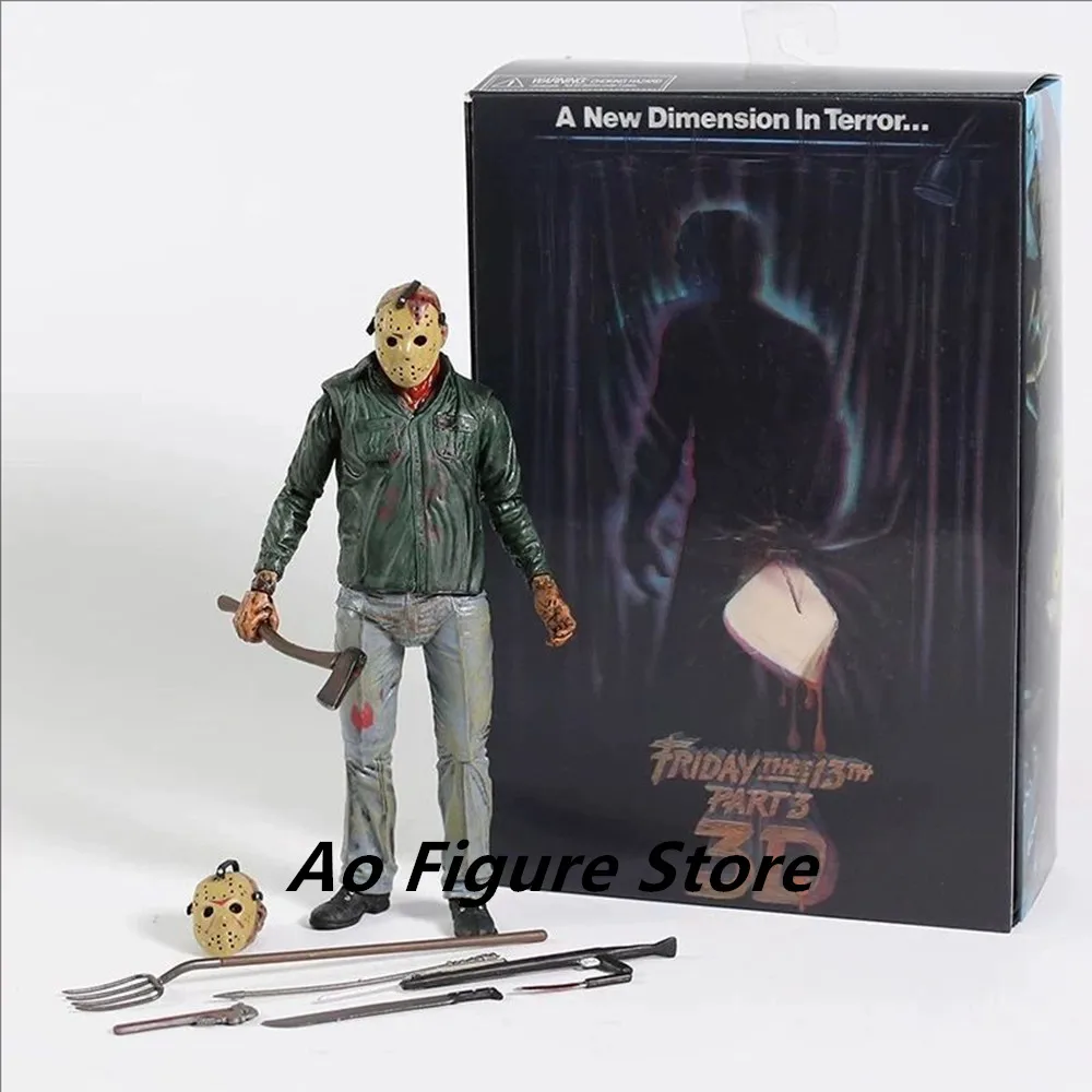 NECA The 13th Friday Figure Toys Freddy Jason Blood Voorhees Ultimate Action Figure Jason Collectible Model Toy Christmas Gifts
NECA The 13th Friday Figure Toys Freddy Jason Blood Voorhees Ultimate Action Figure Jason Collectible Model Toy Christmas Gifts