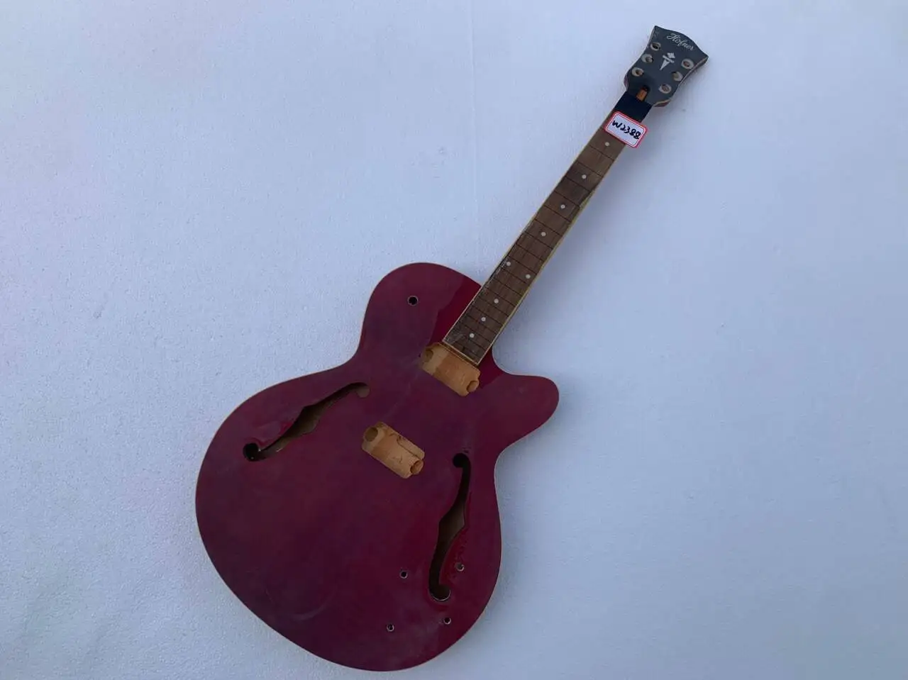 DIY Hofner HCT-VTH Custom 6 Strings Electric Jazz Guitar Part Guitarra without Hardwares in Stock Discount Free Shipping
DIY Hofner HCT-VTH Custom 6 Strings Electric Jazz Guitar Part Guitarra without Hardwares in Stock Discount Free Shipping