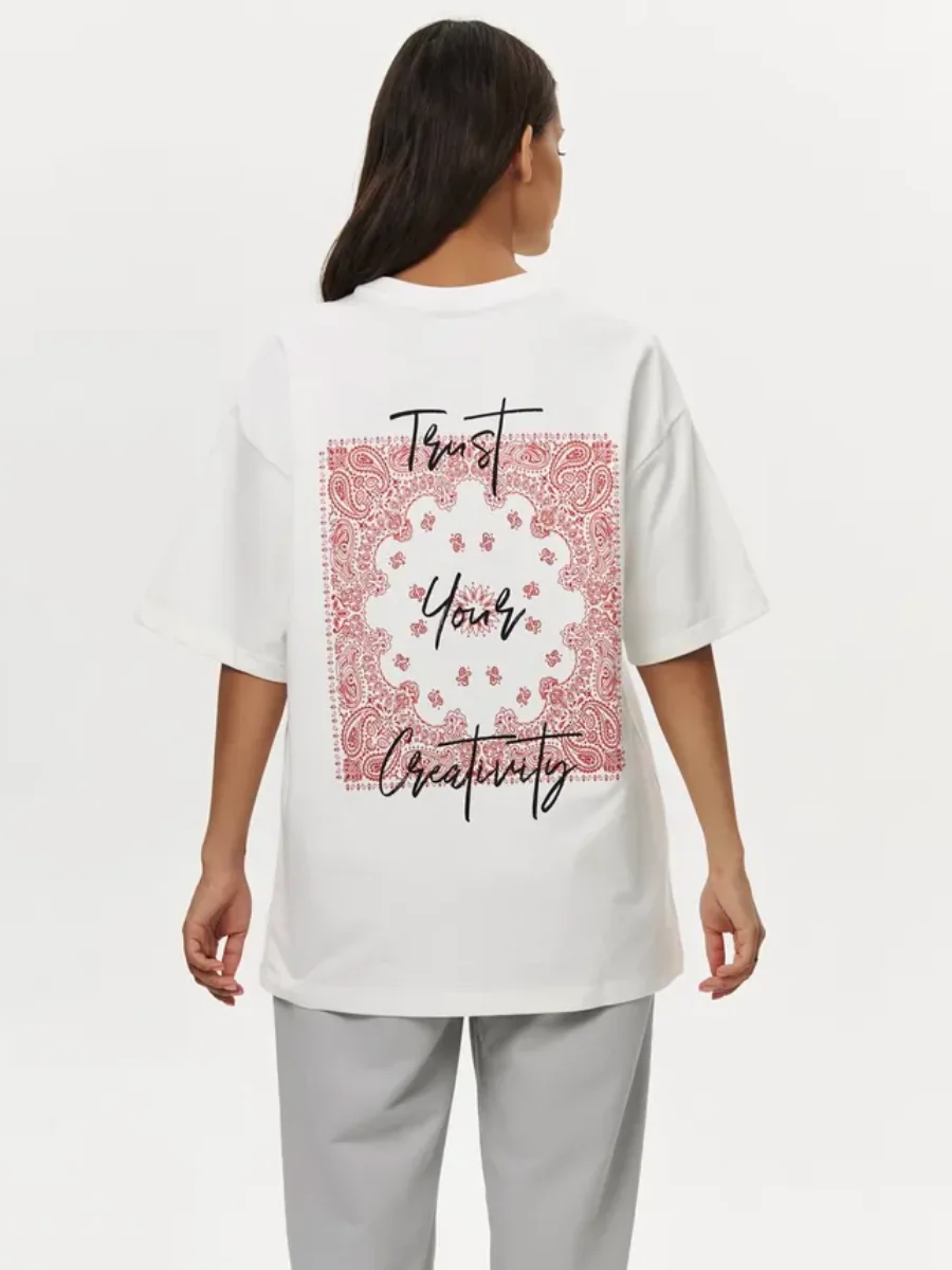 Russian Fashion Women Retro T-shirts Vintage Aesthetic Back Printed Graphic Tees Pure Cotton Short Sleeve Summer Casual Tops Y2K
Russian Fashion Women Retro T-shirts Vintage Aesthetic Back Printed Graphic Tees Pure Cotton Short Sleeve Summer Casual Tops Y2K