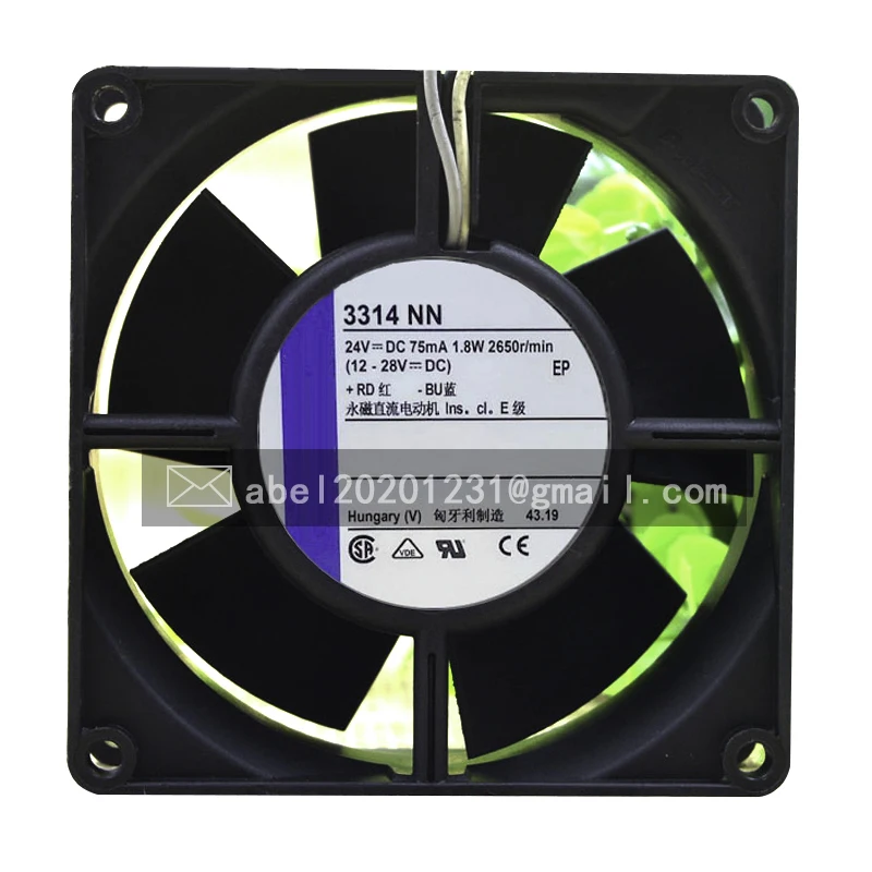 Совершенно новый 3314NN 3314 NN 24VDC оригинальный кулер охлаждения 9032 90*90*32 мм
Совершенно новый 3314NN 3314 NN 24VDC оригинальный кулер охлаждения 9032 90*90*32 мм