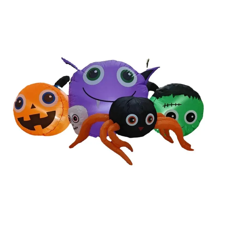LED Inflatable Halloween Spider Pumpkin Ghost Eyes Skeleton Outdoor Indoor Decoration for Home Horror Props Halloween Party Gift
LED Inflatable Halloween Spider Pumpkin Ghost Eyes Skeleton Outdoor Indoor Decoration for Home Horror Props Halloween Party Gift