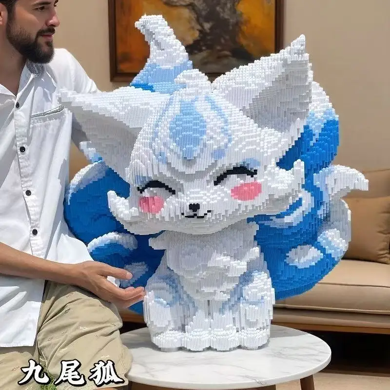 Big Cartoon Nine-Tailed Fox 3D Puzzle Building Blocks Small Particle Construction DIY Educational Toy for Kids Christmas Gifts
Big Cartoon Nine-Tailed Fox 3D Puzzle Building Blocks Small Particle Construction DIY Educational Toy for Kids Christmas Gifts