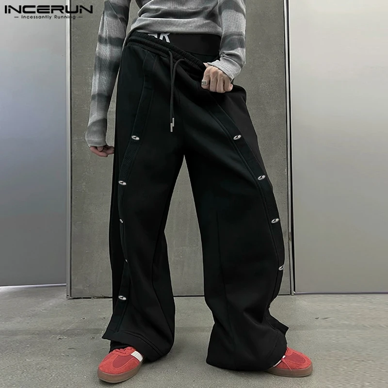 INCERUN 2025 Korean Style Pantalons Stylish Men Deconstructive Metal Buckle Design Pants Leisure Streetwear Solid Trousers S-5XL
INCERUN 2025 Korean Style Pantalons Stylish Men Deconstructive Metal Buckle Design Pants Leisure Streetwear Solid Trousers S-5XL