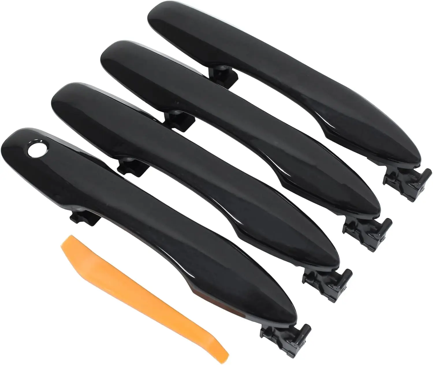 Front and Rear Exterior Door Handle Black Compatible with Camry 2018-2024 Corolla 2020-2022 Avalon 2019-2022
Front and Rear Exterior Door Handle Black Compatible with Camry 2018-2024 Corolla 2020-2022 Avalon 2019-2022