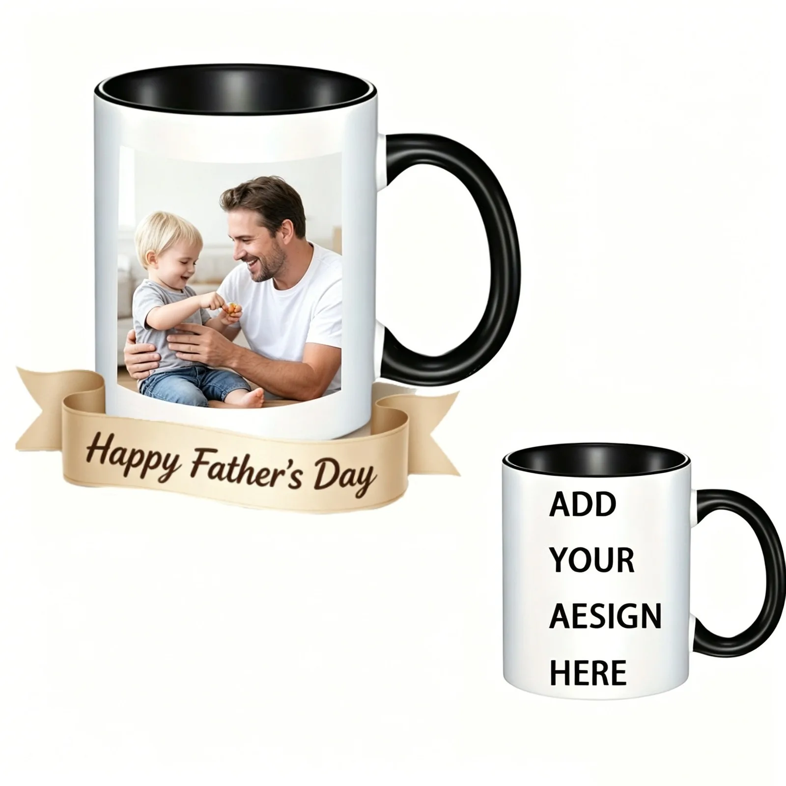 Custom Father's Day Mug for Dad Personalized Kid Name Photo Relationship Gift
Custom Father's Day Mug for Dad Personalized Kid Name Photo Relationship Gift
