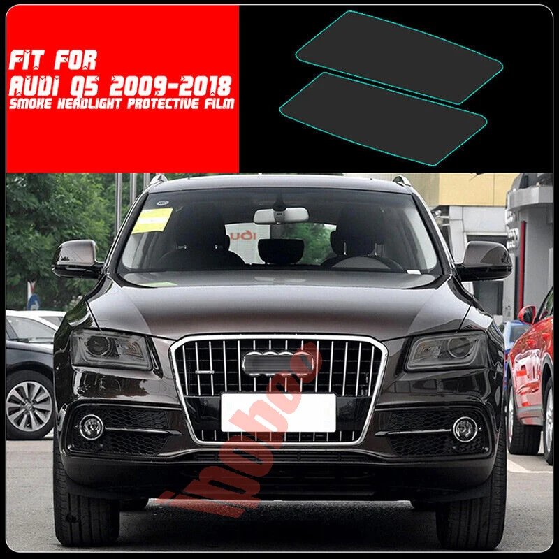Автомобильная защитная пленка LH + RH для фар из ТПУ, наклейка для Audi Q5 2009-2018
Автомобильная защитная пленка LH + RH для фар из ТПУ, наклейка для Audi Q5 2009-2018