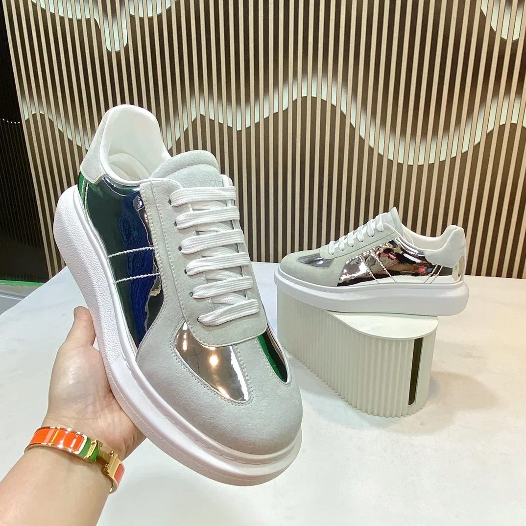 Top Hight Quality Mens Casual Sneakers Real Leather Womens Brand Designer Tennis Shoes Classic Fashion Design running shoes
Top Hight Quality Mens Casual Sneakers Real Leather Womens Brand Designer Tennis Shoes Classic Fashion Design running shoes