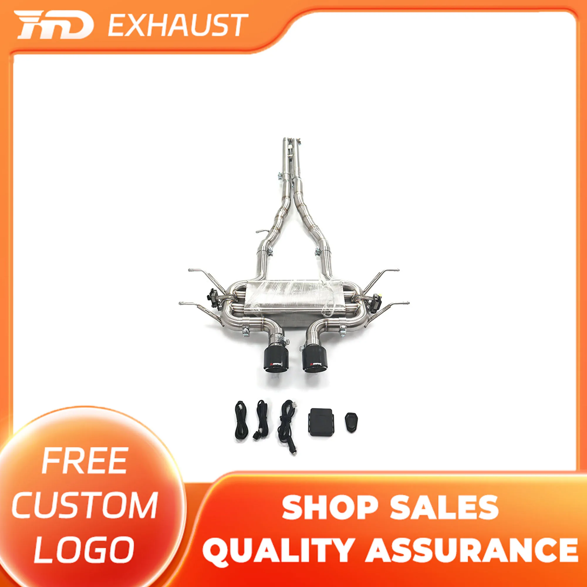 HMD Hot sale Stainless Steel Exhaust System Catback For Jaguar F-type 3.0T With Muffler Valves Auto Modification
HMD Hot sale Stainless Steel Exhaust System Catback For Jaguar F-type 3.0T With Muffler Valves Auto Modification