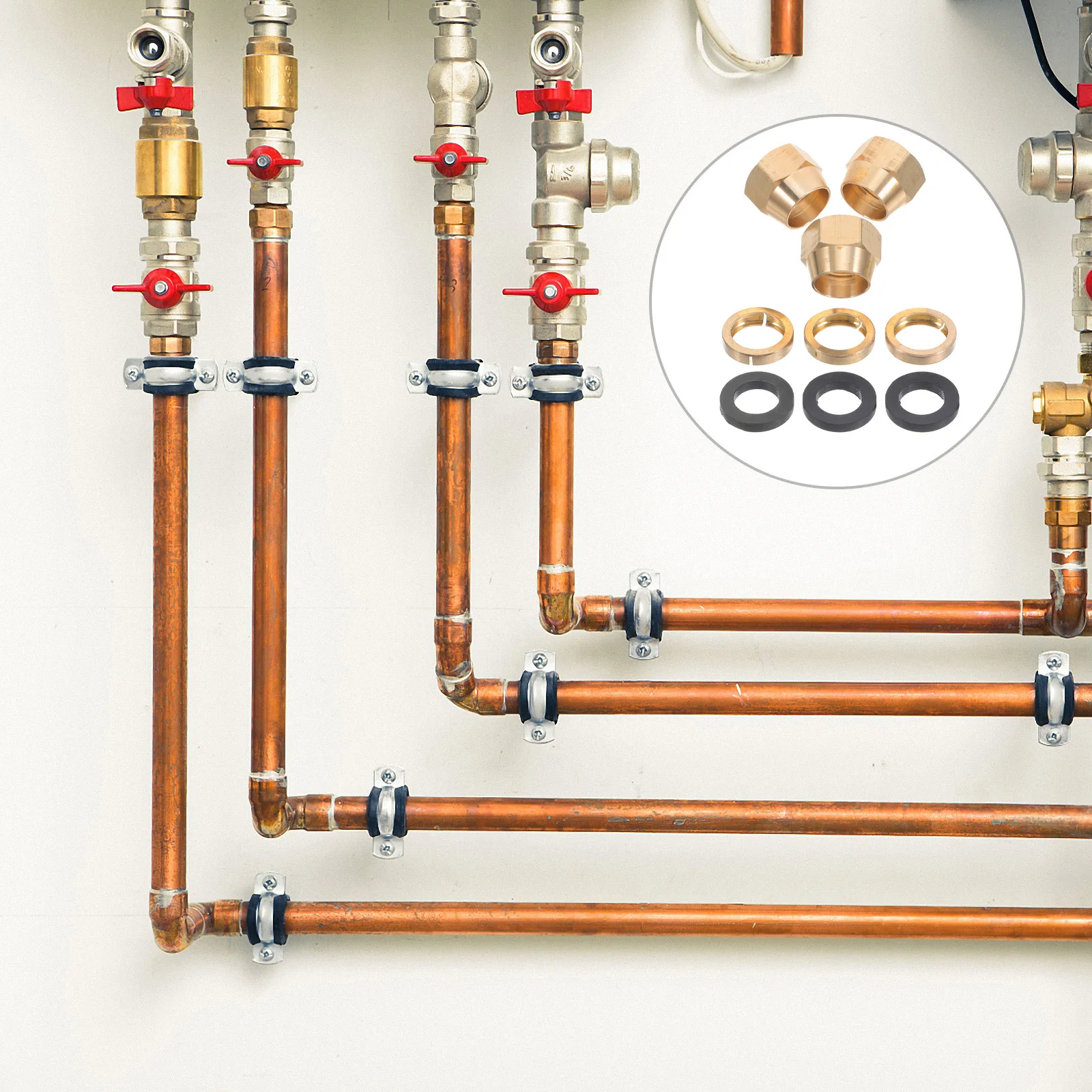 3Pcs Brass Flare Cap Gas Pipe Fittings Reliable Longlasting Performance Smooth Finish Ideal Residential Commercial Use
3Pcs Brass Flare Cap Gas Pipe Fittings Reliable Longlasting Performance Smooth Finish Ideal Residential Commercial Use