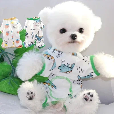 Pet Striped Jumpsuit Autumn Winter Medium Small Dog Clothes Protect Abdomen Pullover Kitten Puppy Cute Pajamas Yorkshire Poodle
Pet Striped Jumpsuit Autumn Winter Medium Small Dog Clothes Protect Abdomen Pullover Kitten Puppy Cute Pajamas Yorkshire Poodle