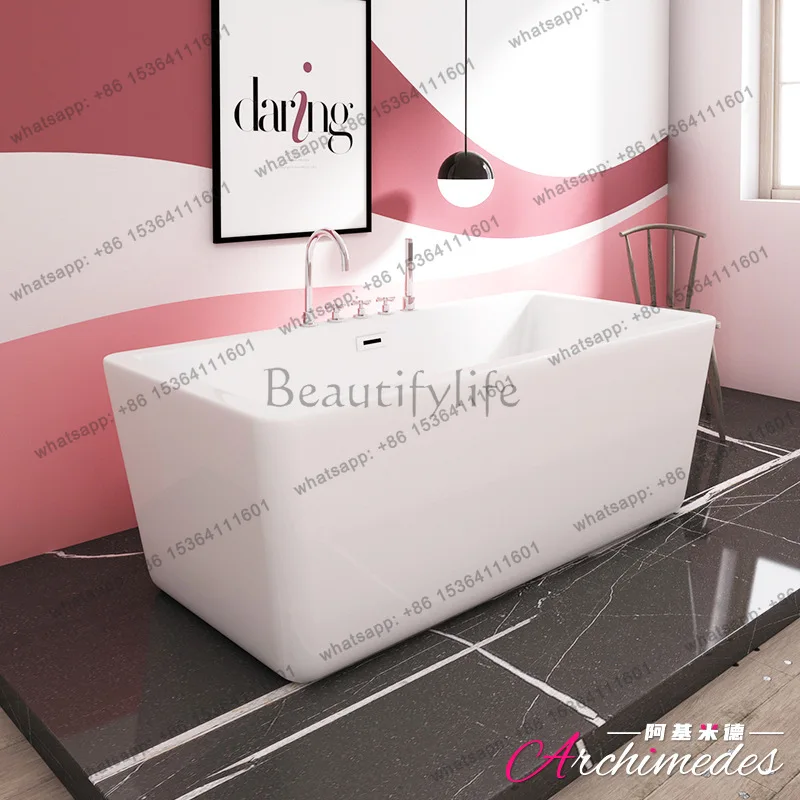 Acrylic independent bathtub for villa-level B & B hotel AJ-6067
Acrylic independent bathtub for villa-level B & B hotel AJ-6067