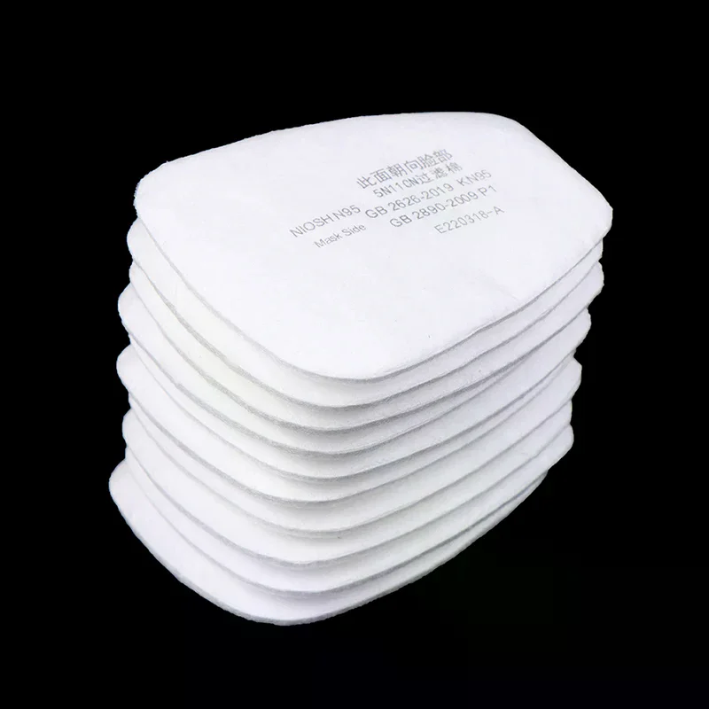 5N11 Cotton Filters Set Replaceable For 6200/7502/6800 Mask Chemical Respirator
5N11 Cotton Filters Set Replaceable For 6200/7502/6800 Mask Chemical Respirator