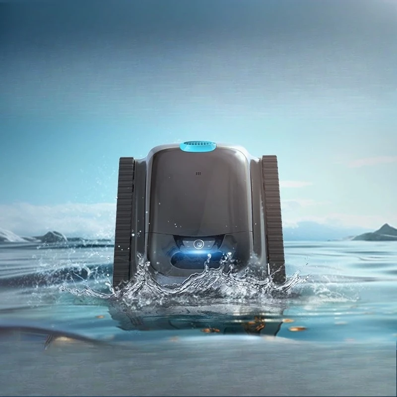 Swimming pool sewage suction machine automatic underwater cleaning wireless water turtle high-power pool bottom cleaning robot
Swimming pool sewage suction machine automatic underwater cleaning wireless water turtle high-power pool bottom cleaning robot