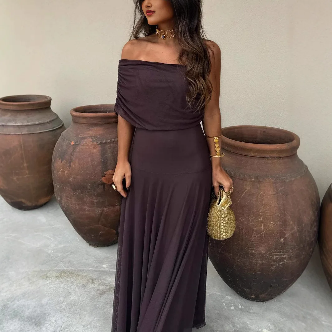 Летнее женское платье макси без спинки в стиле пэчворк, с коротким рукавом, модное, для вечеринок, с вырезом-лодочкой, для отпуска, 2026
Летнее женское платье макси без спинки в стиле пэчворк, с коротким рукавом, модное, для вечеринок, с вырезом-лодочкой, для отпуска, 2026