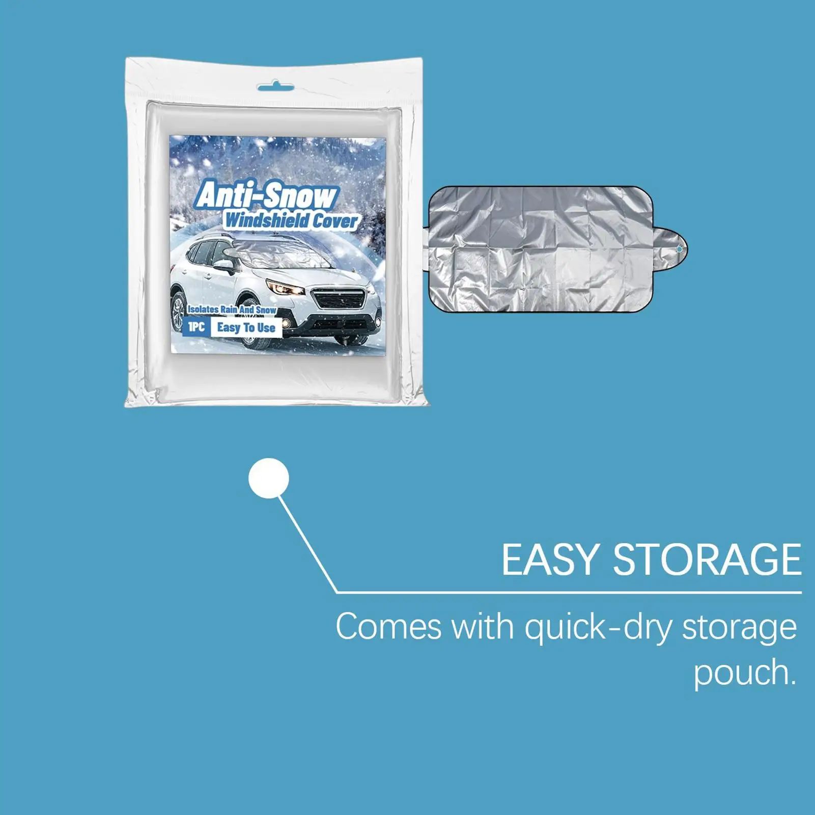 Winter Windshield Covers Dustproof Thickened All-Weather Auto Accessories Windshield Ice Protector Cover For SUVs All-Weather
Winter Windshield Covers Dustproof Thickened All-Weather Auto Accessories Windshield Ice Protector Cover For SUVs All-Weather