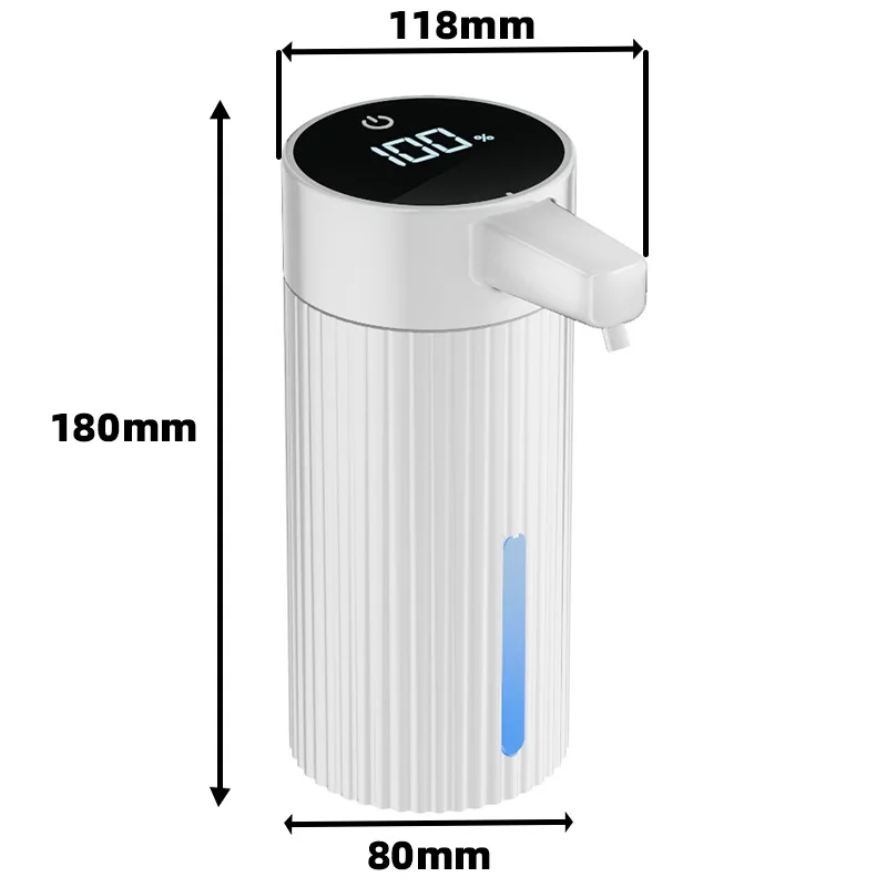Zz wall-mounted automatic sensor soap dispenser smart hand sanitizer dispenser soap dispenser home foaming
Zz wall-mounted automatic sensor soap dispenser smart hand sanitizer dispenser soap dispenser home foaming