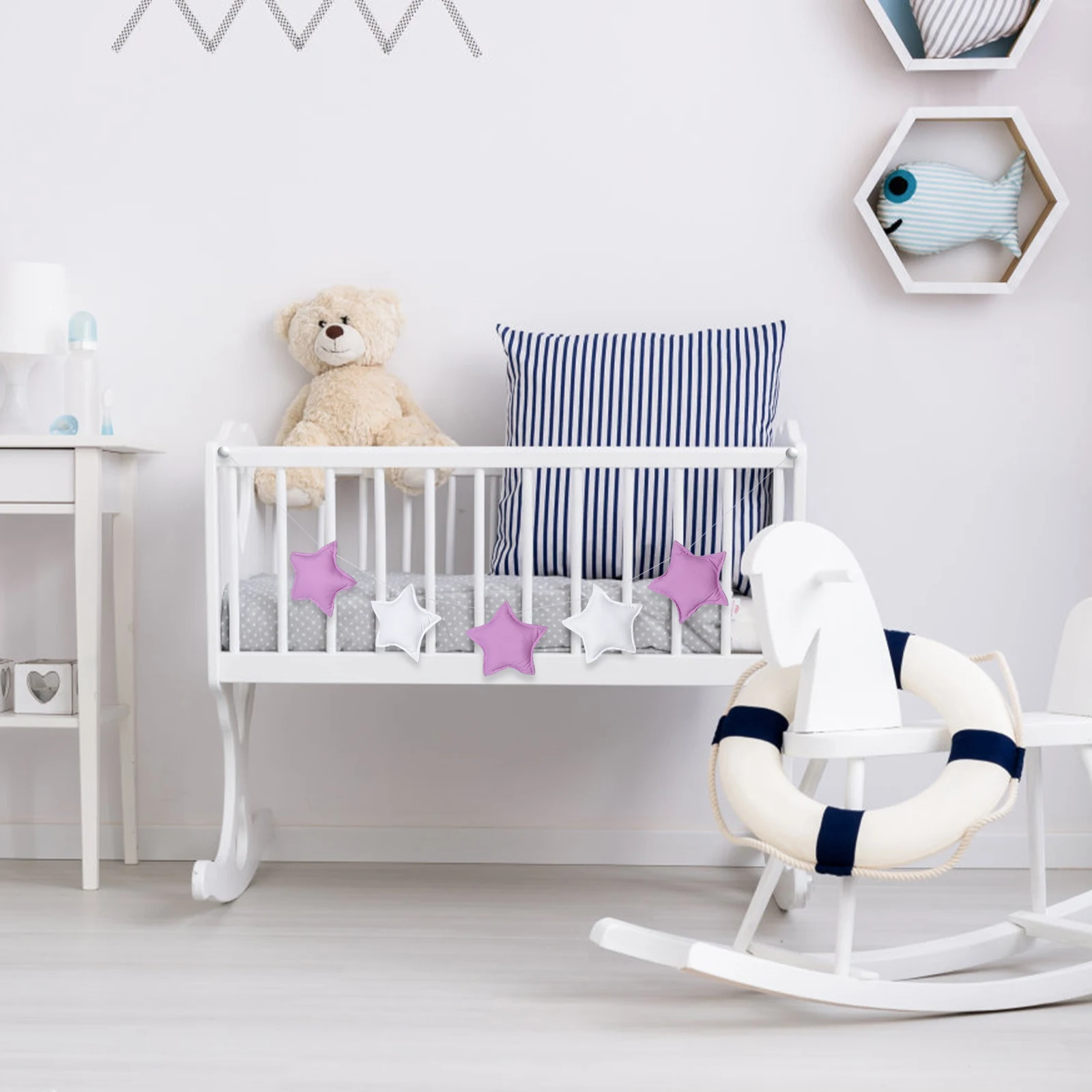 5Pcs Nordic Style Star Garland Hanging Stars Nursery Crib Tent Banner Kids Room Party Decor Decorations Star Garland
5Pcs Nordic Style Star Garland Hanging Stars Nursery Crib Tent Banner Kids Room Party Decor Decorations Star Garland