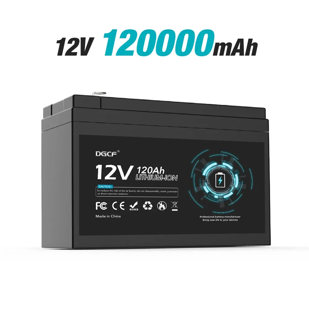 12V 100Ah 120Ah 18650 lithium battery pack built-in BMS for solar boat+mobile audio camping LED+spray battery+12.6V charger
12V 100Ah 120Ah 18650 lithium battery pack built-in BMS for solar boat+mobile audio camping LED+spray battery+12.6V charger