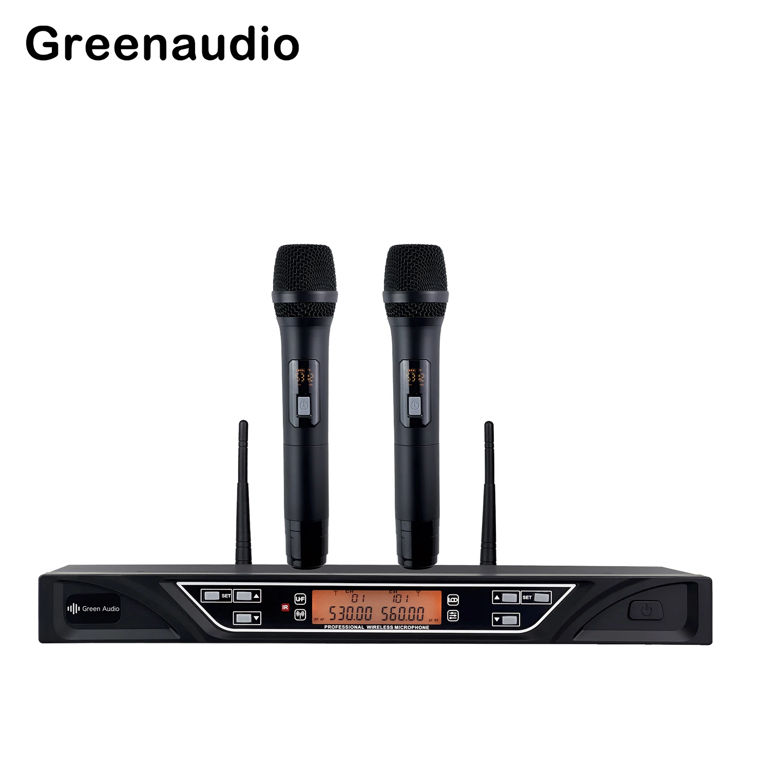 GAW-K328 2 Channel UHF Wireless Microphone 100 Meter for Church FKaraoke Singing Stage Performance
GAW-K328 2 Channel UHF Wireless Microphone 100 Meter for Church FKaraoke Singing Stage Performance
