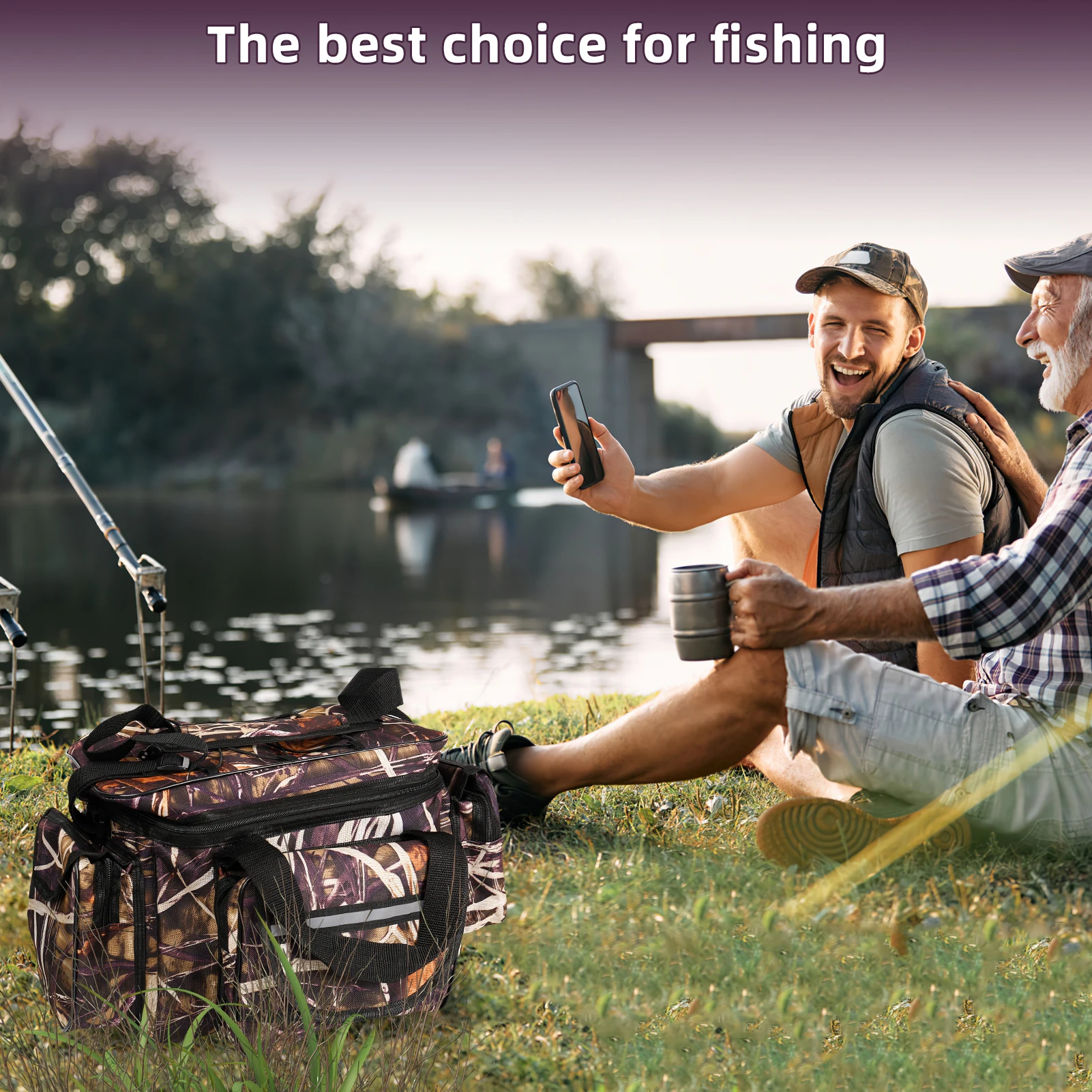 Outdoor Fishing Storage Bag Convenient to Use Large Capacity Multifunctional Tool Bag Suitable for Outdoor Camping
Outdoor Fishing Storage Bag Convenient to Use Large Capacity Multifunctional Tool Bag Suitable for Outdoor Camping