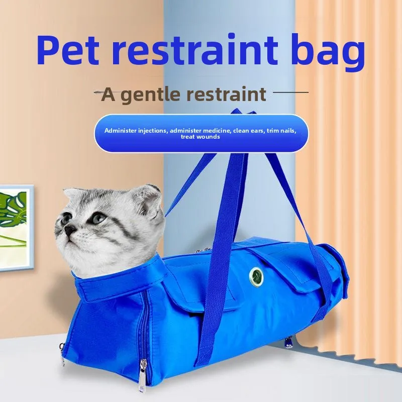 Hammock Nail Trimming Injection Prevention Bathing Tool Fixed Binding Bathing Bag for Cats Pet Supplies Travel Gear
Hammock Nail Trimming Injection Prevention Bathing Tool Fixed Binding Bathing Bag for Cats Pet Supplies Travel Gear