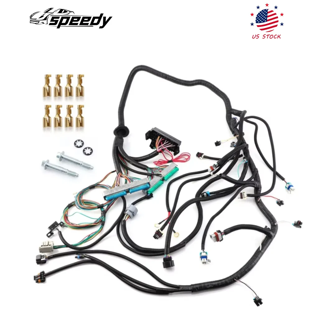 1SET Stand Alone Wire Harness Drive By Wire 4.8 5.3 6.0 DBW For 2003-2007 CHEVROLET CADILLAC And HUMMER With 4L80E TRANSMISSIONS
1SET Stand Alone Wire Harness Drive By Wire 4.8 5.3 6.0 DBW For 2003-2007 CHEVROLET CADILLAC And HUMMER With 4L80E TRANSMISSIONS