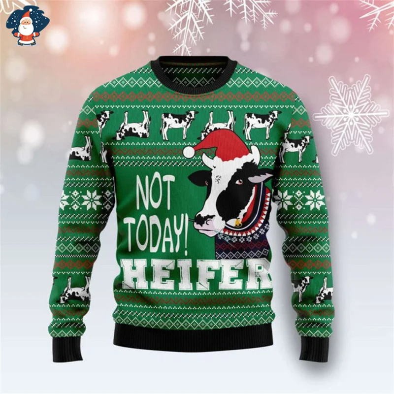 Merry Christmas 3D Printing Sweatshirts Cute Animals Graphic Christmas Sweater Men Funny Ugly Christmas Sweater New In Sweaters
Merry Christmas 3D Printing Sweatshirts Cute Animals Graphic Christmas Sweater Men Funny Ugly Christmas Sweater New In Sweaters
