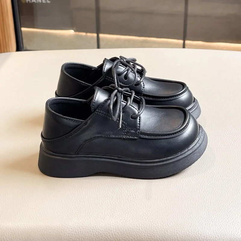Spring Autumn children Leather Shoes Children School Shoes Boys Black Fashion Solid Color Kids Causal Breathable Flat Shoes
Spring Autumn children Leather Shoes Children School Shoes Boys Black Fashion Solid Color Kids Causal Breathable Flat Shoes