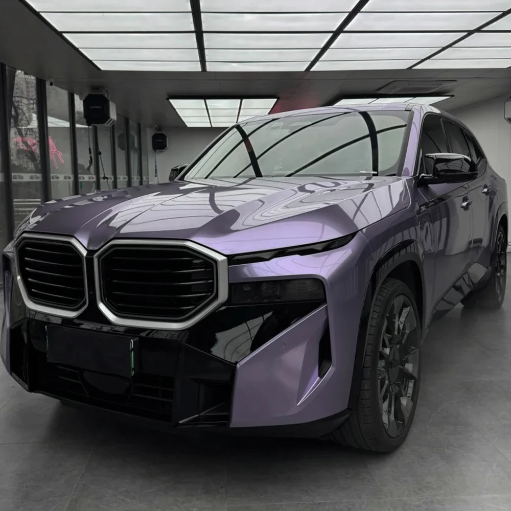 Spirtual Purple Vinyl Wrap Car Stickers Color Change Film Auto Wrapping Film Bubble Free Sticker Vinyl Decals Car Accessories
Spirtual Purple Vinyl Wrap Car Stickers Color Change Film Auto Wrapping Film Bubble Free Sticker Vinyl Decals Car Accessories