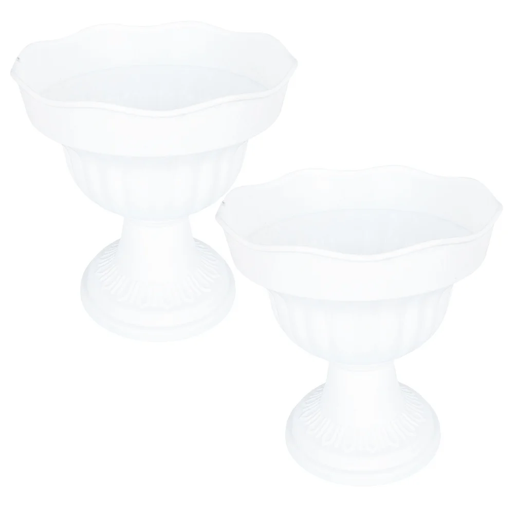 2pcs Vintage Roman Flowerpot Plastic Planter Retro Plant Holder For Wedding Party Front Porch Garden Decoration Road Guiding
2pcs Vintage Roman Flowerpot Plastic Planter Retro Plant Holder For Wedding Party Front Porch Garden Decoration Road Guiding