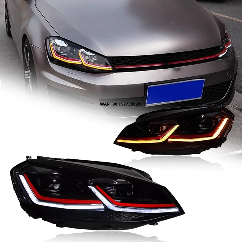 2 Pieces for Golf 7 Golf 7.5 MK7 Front Headlight 2013 2019 Auto Parts Upgrade GTI Style Head Lamp Headlamp Assembly
2 Pieces for Golf 7 Golf 7.5 MK7 Front Headlight 2013 2019 Auto Parts Upgrade GTI Style Head Lamp Headlamp Assembly