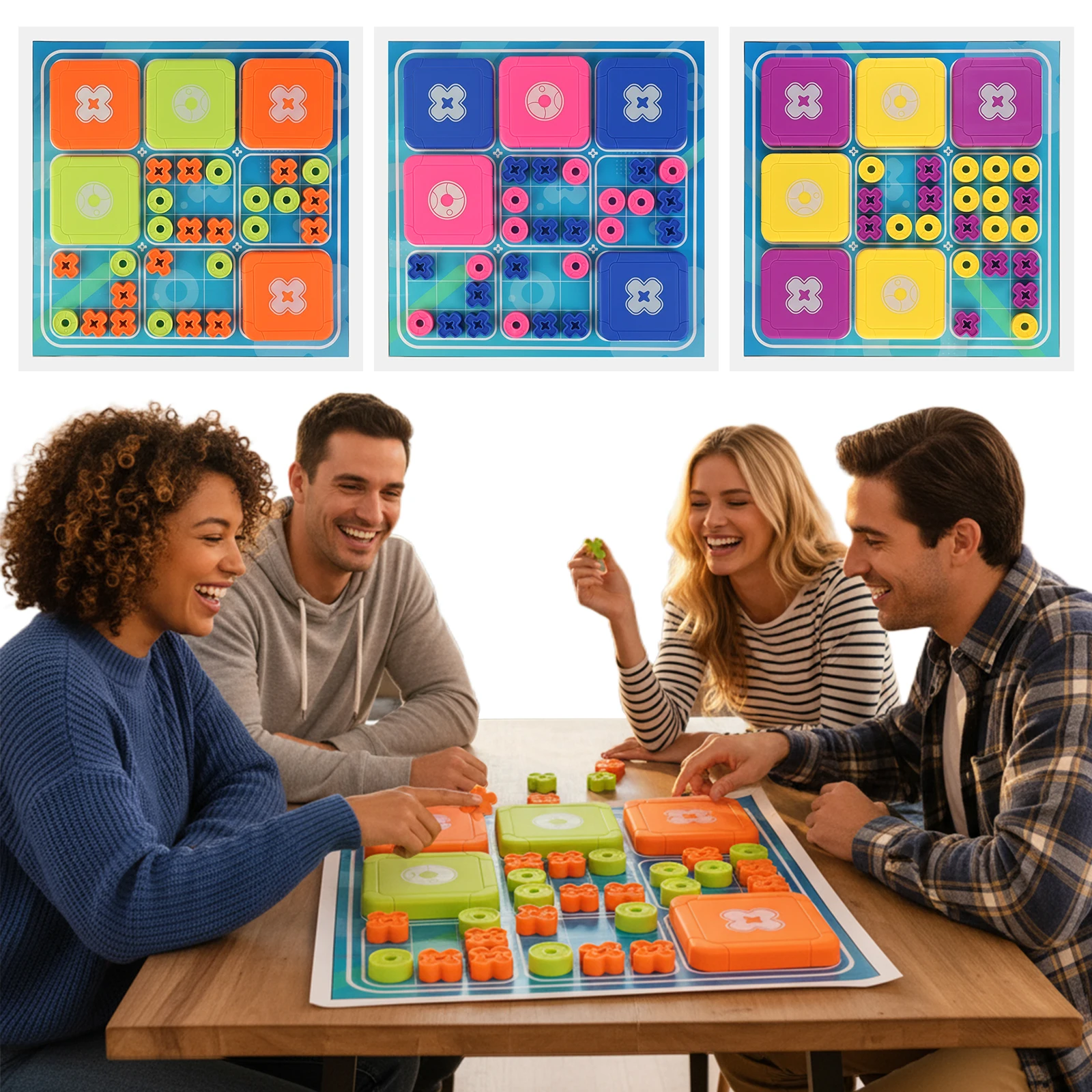 Игра Tic Tac Toe Bolt, оригинальная портативная игра-головоломка 3-в-1, забавные семейные настольные игры, отлично подходят для рождественских вечеринок
Игра Tic Tac Toe Bolt, оригинальная портативная игра-головоломка 3-в-1, забавные семейные настольные игры, отлично подходят для рождественских вечеринок