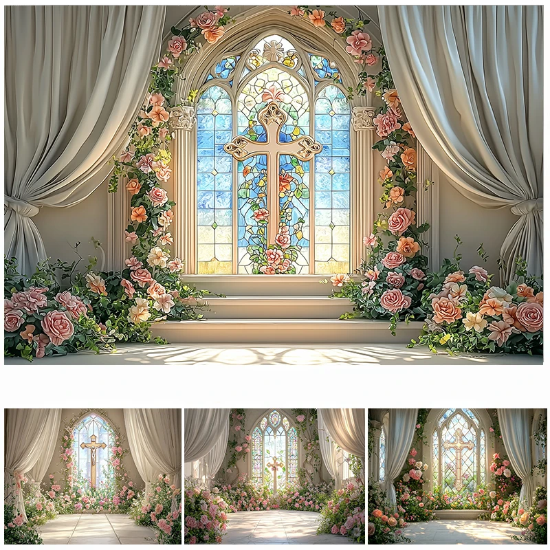 LS Photography Backgrounds God Bless Church Floral Decoration Wedding Adult Artistic Portrait Photo Studio Backdrops
LS Photography Backgrounds God Bless Church Floral Decoration Wedding Adult Artistic Portrait Photo Studio Backdrops