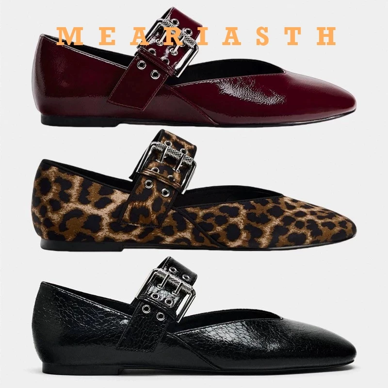 Women Flats New Leopard Print Comfortable Soft Round Toe Flat Shoes for Women Ballet Mary Jane Shoes for Women Zapatos De Mujer
Women Flats New Leopard Print Comfortable Soft Round Toe Flat Shoes for Women Ballet Mary Jane Shoes for Women Zapatos De Mujer