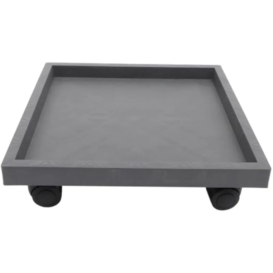 Square Plant Dolly 16'' Flower Pot Mover with Lockable Wheels Heavy Duty Metal Plant Stand Flpwer Pot Pallet Dolly for Home Gar
Square Plant Dolly 16'' Flower Pot Mover with Lockable Wheels Heavy Duty Metal Plant Stand Flpwer Pot Pallet Dolly for Home Gar
