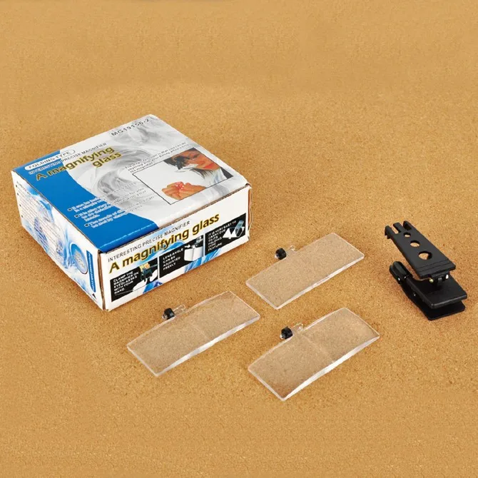 1.5-3.5x Clamp Magnifying Glass, Magnifying Glasses, Head-Mounted Magnifying Glass, 3 Lenses 
1.5-3.5x Clamp Magnifying Glass, Magnifying Glasses, Head-Mounted Magnifying Glass, 3 Lenses