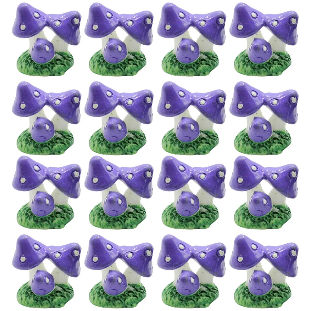 20 Pcs Purple Miniature Mushrooms Resin Craft for Bonsai Desktop Decorations Lovely Visual Enjoyment naments
20 Pcs Purple Miniature Mushrooms Resin Craft for Bonsai Desktop Decorations Lovely Visual Enjoyment naments