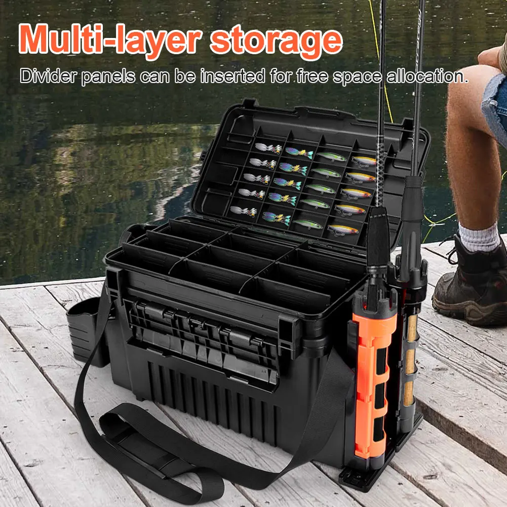 2 Tier Fishing Tackle Box Fishing Gear Box 11 L Fishing Gear Carry On Case Adjustable Fishing Organizer Case Fishing Accessories
2 Tier Fishing Tackle Box Fishing Gear Box 11 L Fishing Gear Carry On Case Adjustable Fishing Organizer Case Fishing Accessories