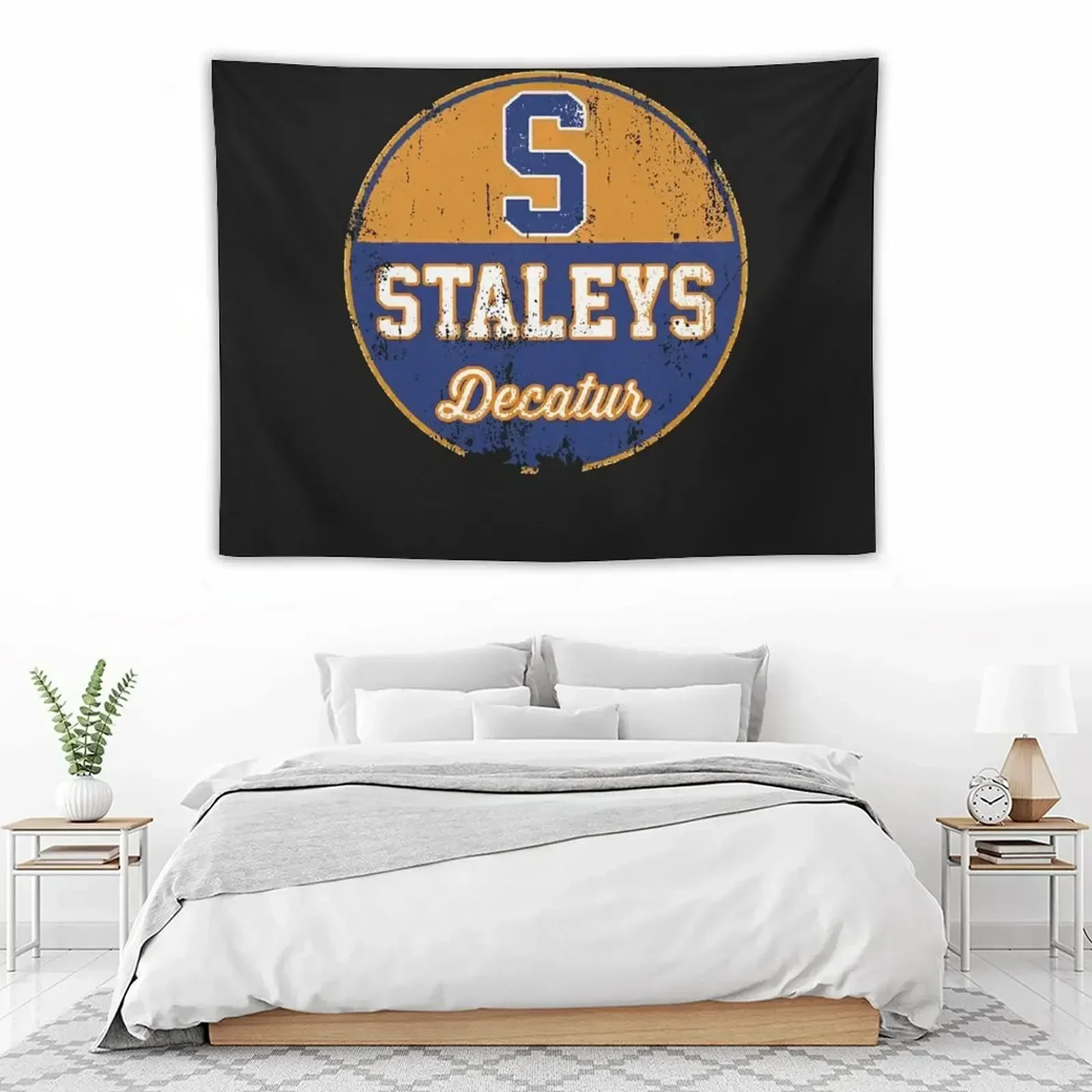 Decatur Staleys Classic T-Shirt Tapestry Bedroom Decoration House Decorations Decorative Paintings Decorative Wall Tapestry
Decatur Staleys Classic T-Shirt Tapestry Bedroom Decoration House Decorations Decorative Paintings Decorative Wall Tapestry