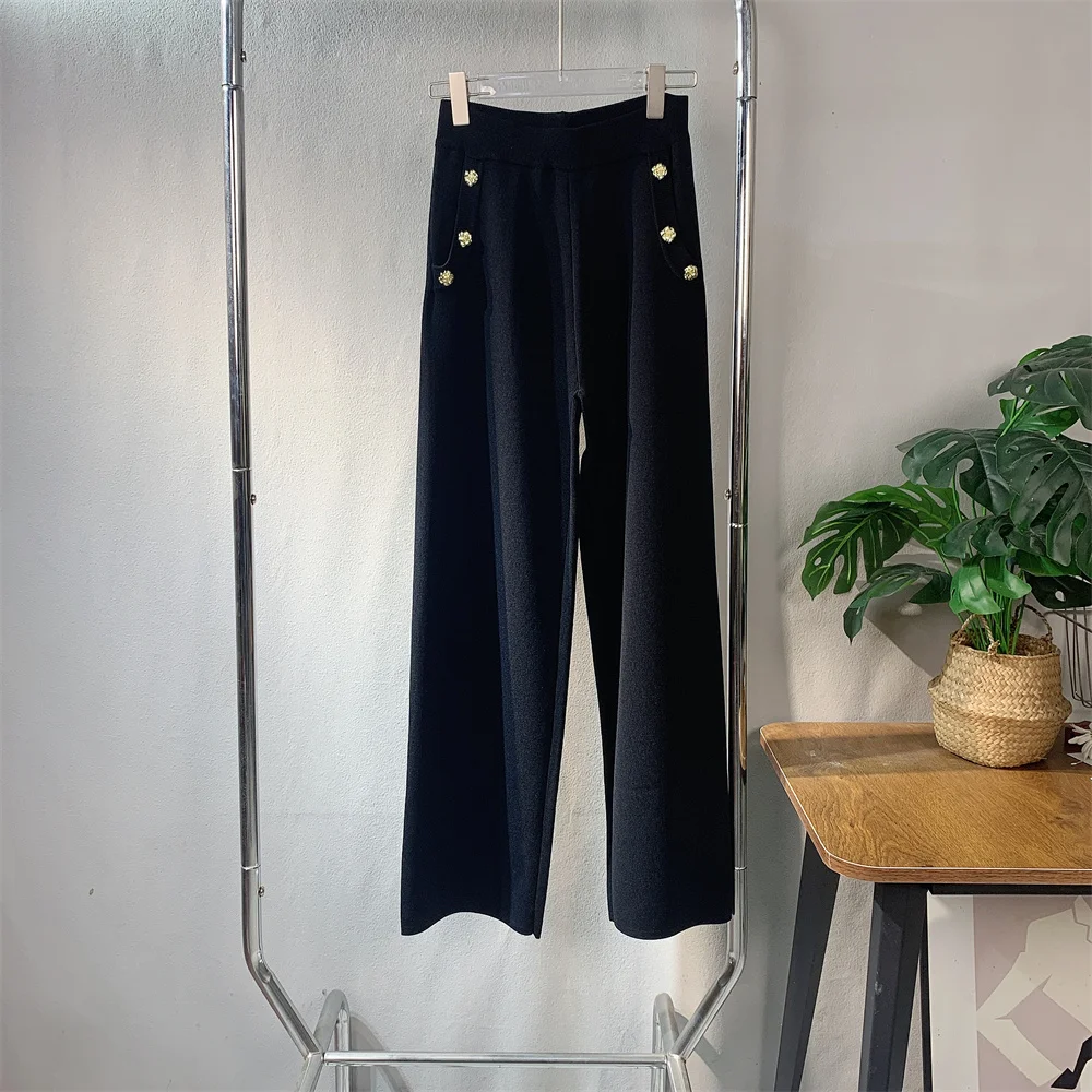 High Waist Slim Straight Leg Pants Curved Bead Ice Silk Long Casual Trousers for Women Commute Style Spring 2025
High Waist Slim Straight Leg Pants Curved Bead Ice Silk Long Casual Trousers for Women Commute Style Spring 2025