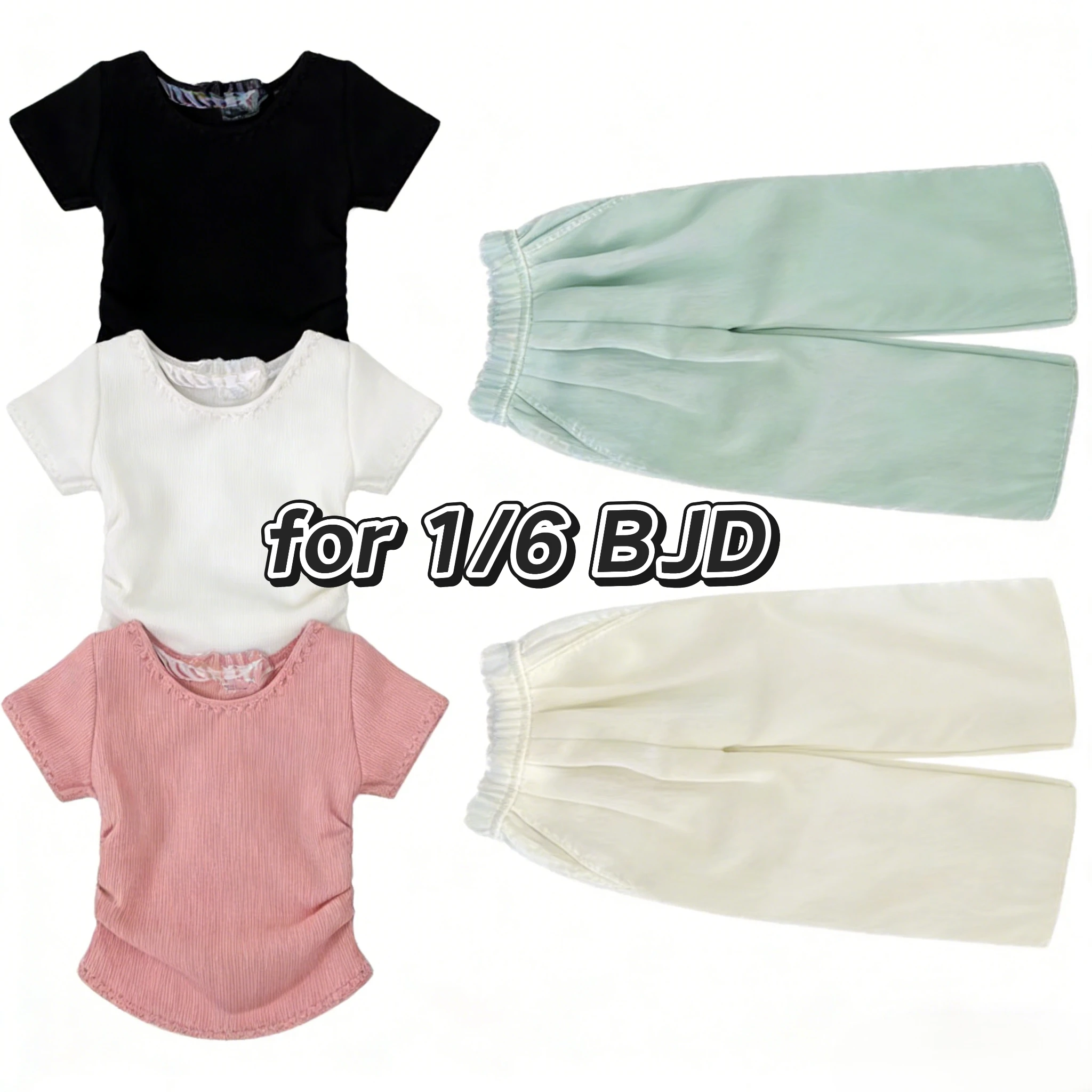 Одежда для кукол BJD (1/6 BJD) Горные брюки с кошачьим телом Широкие брюки Брюки Плиссированная футболка с короткими рукавами
Одежда для кукол BJD (1/6 BJD) Горные брюки с кошачьим телом Широкие брюки Брюки Плиссированная футболка с короткими рукавами