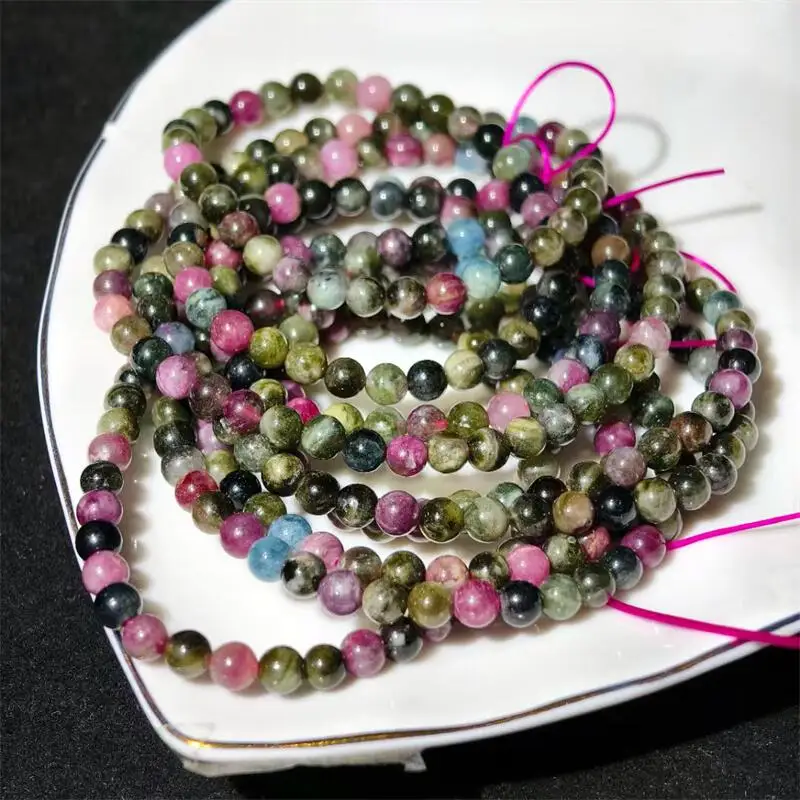 5.5MM Natural Tourmaline Triple Circle Bracelet Crystal Healing Stone Gemstone For Women Birthday Lover Gift 1PCS
5.5MM Natural Tourmaline Triple Circle Bracelet Crystal Healing Stone Gemstone For Women Birthday Lover Gift 1PCS