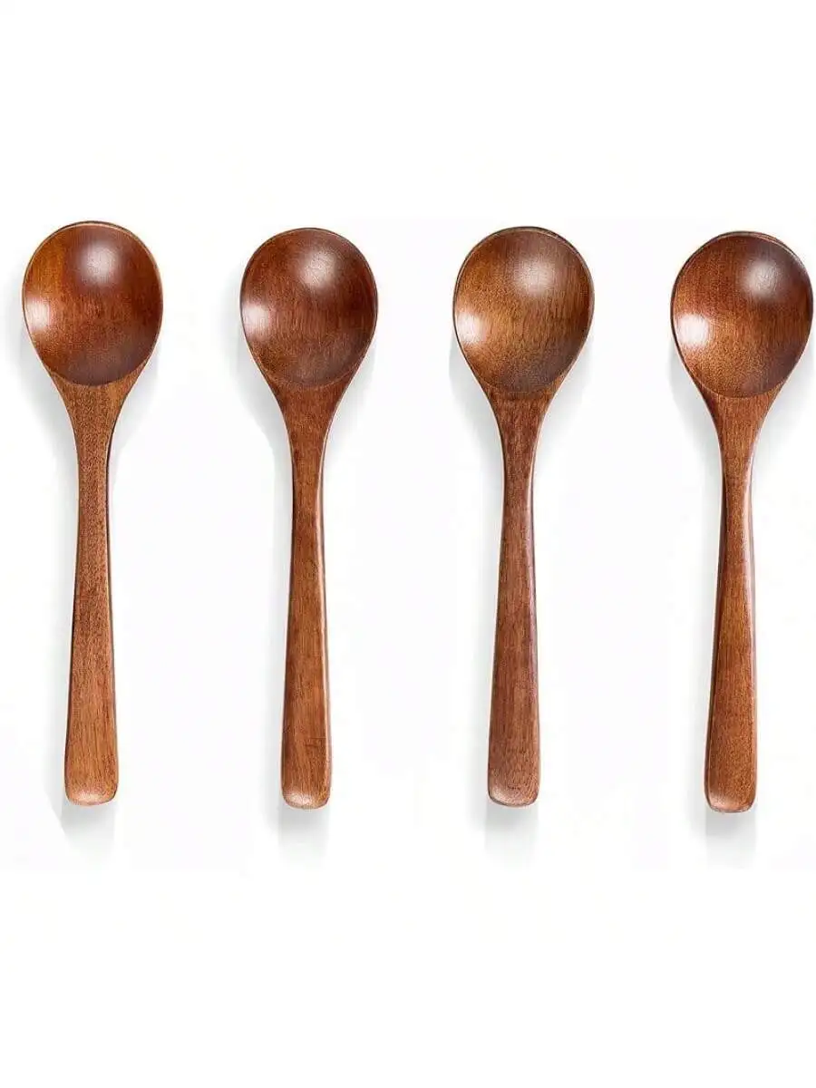 7pcs 7 Inch Hardwood Spoons For Eating Honey Tea Coffee Stirring Soup Dessert
7pcs 7 Inch Hardwood Spoons For Eating Honey Tea Coffee Stirring Soup Dessert
